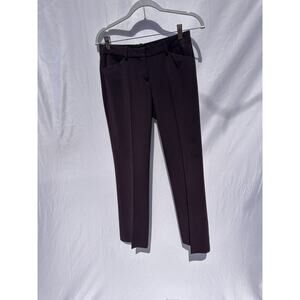 Theory Emery Tailor Eggplant Trousers Pants / Size 2 / $325